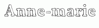 Dessin a colorier du prenom Anne-marie