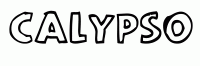 Dessin a colorier du prenom Calypso