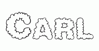 Dessin a colorier du prenom Carl