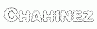 Dessin a colorier du prenom Chahinez
