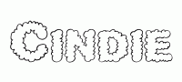 Dessin a colorier du prenom Cindie