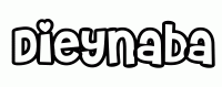 Dessin a colorier du prenom Dieynaba