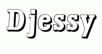 Dessin a colorier du prenom Djessy