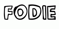 Dessin a colorier du prenom Fodie