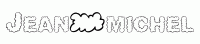 Dessin a colorier du prenom Jean-michel