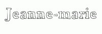 Dessin a colorier du prenom Jeanne-marie