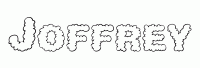 Dessin a colorier du prenom Joffrey