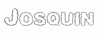 Dessin a colorier du prenom Josquin