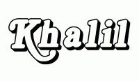 Dessin a colorier du prenom Khalil