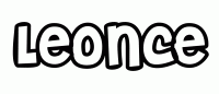 Dessin a colorier du prenom Leonce