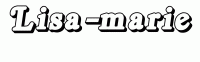 Dessin a colorier du prenom Lisa-marie