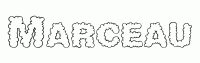 Dessin a colorier du prenom Marceau
