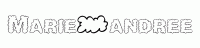 Dessin a colorier du prenom Marie-andree