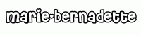 Dessin a colorier du prenom Marie-bernadette