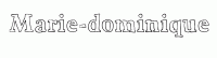 Dessin a colorier du prenom Marie-dominique