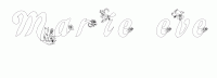 Dessin a colorier du prenom Marie-eve