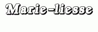 Dessin a colorier du prenom Marie-liesse