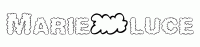 Dessin a colorier du prenom Marie-luce