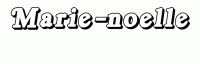 Dessin a colorier du prenom Marie-noelle