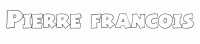 Dessin a colorier du prenom Pierre-francois