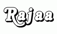 Dessin a colorier du prenom Rajaa