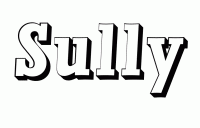 Dessin a colorier du prenom Sully