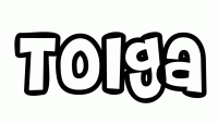 Dessin a colorier du prenom Tolga