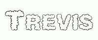 Dessin a colorier du prenom Trevis