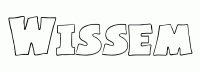 Dessin a colorier du prenom Wissem