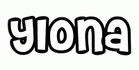 Dessin a colorier du prenom Ylona