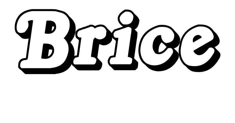 prenoms coloriage Brice Caglar